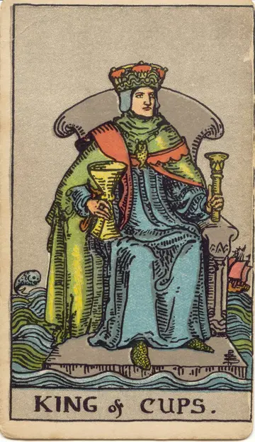 Lá King of Cups (Vua Cốc)