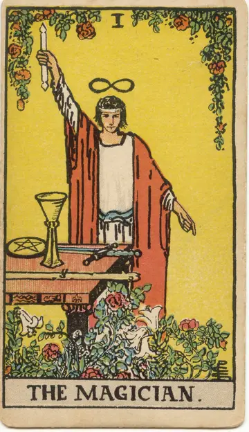 Lá The Magician (Nhà Ảo Thuật)