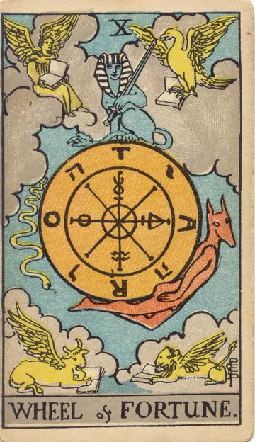 Lá Wheel of Fortune (Bánh Xe Vận May)